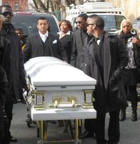 Ramarley Graham's funeral at Crawford United Methodist Church.